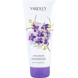 YARDLEY APRIL VIOLETS EXFOLIATING by (WOMEN) - BODY SCRUB 6.8 OZ