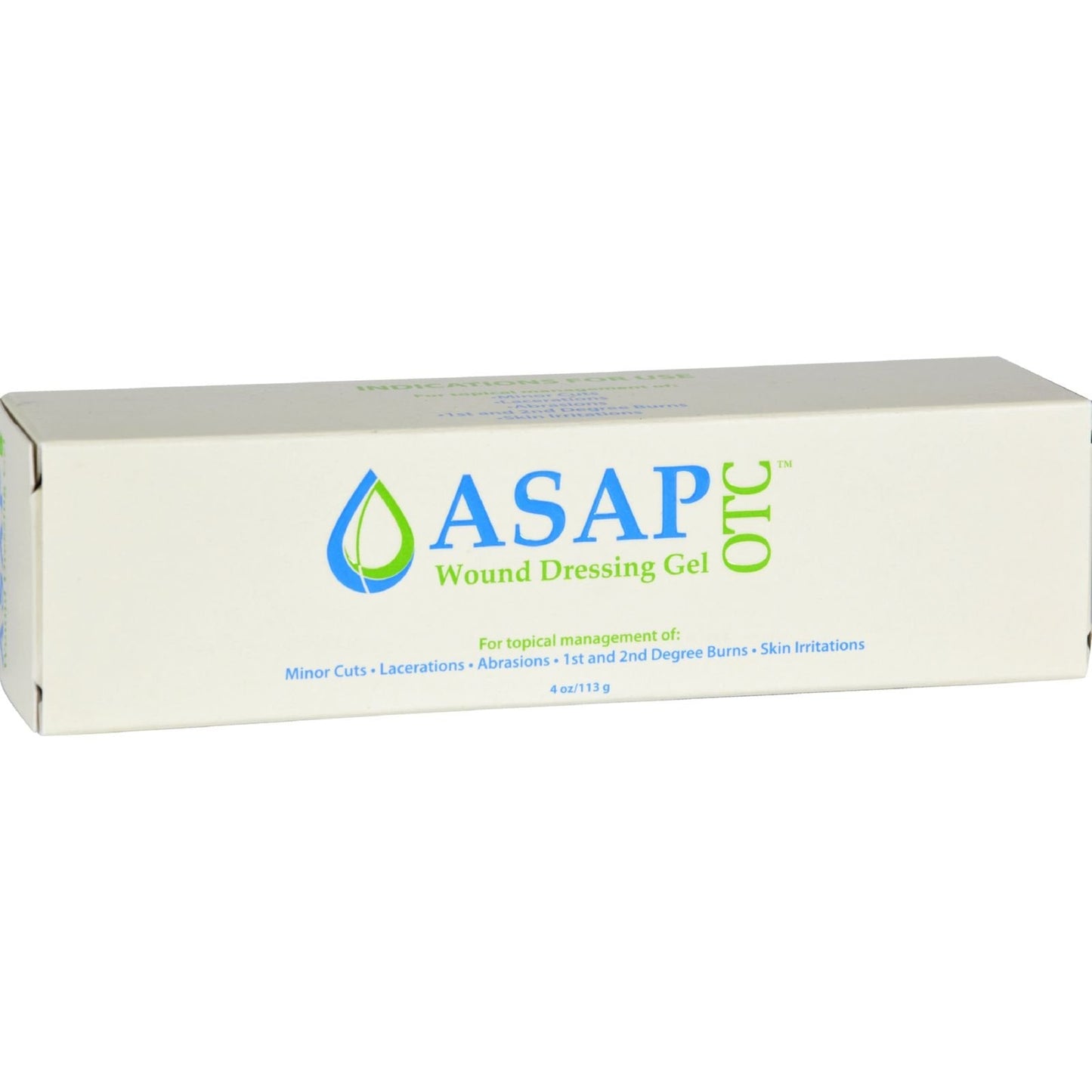 ASAP OTC Wound Dressing Gel by American Biotech Labs | SilverSol Ag₄O₄ 24 ppm Healing & Soothing Gel | 4 Oz